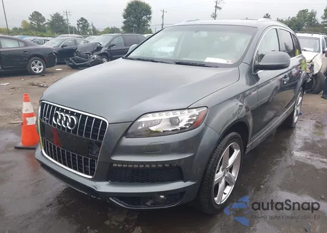 2012 Audi Q7 3.0T S Line Prestige из США, поврежденный, VIN WA1DGAFE9CD005047
